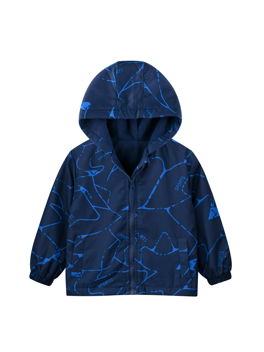 Baby Boy Autumn New Style Zipper Coats