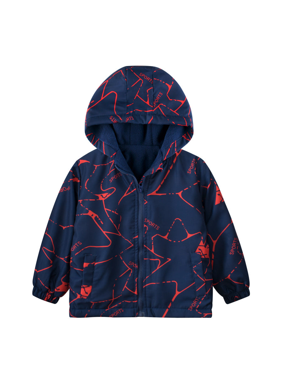 Baby Boy Autumn New Style Zipper Coats